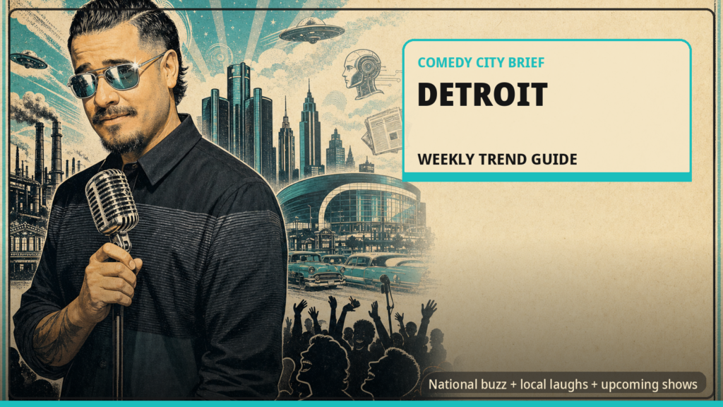 Detroit’s Comedy Scene Is Running on All Cylinders in 2026