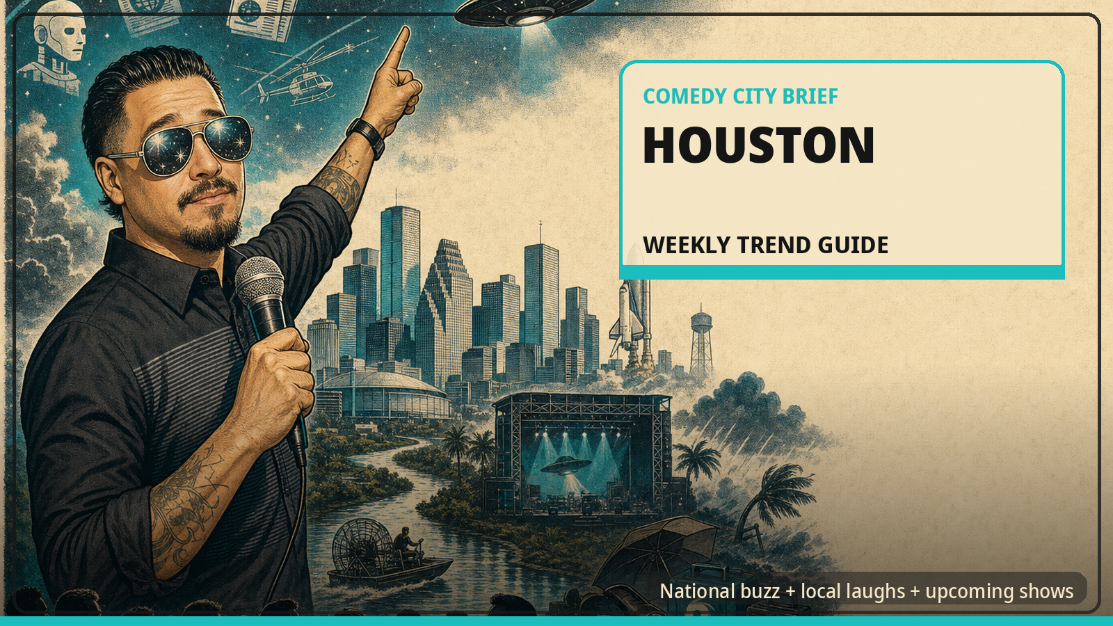 Houston Has 61 Comedy Shows Coming. Yes, Sixty-One.