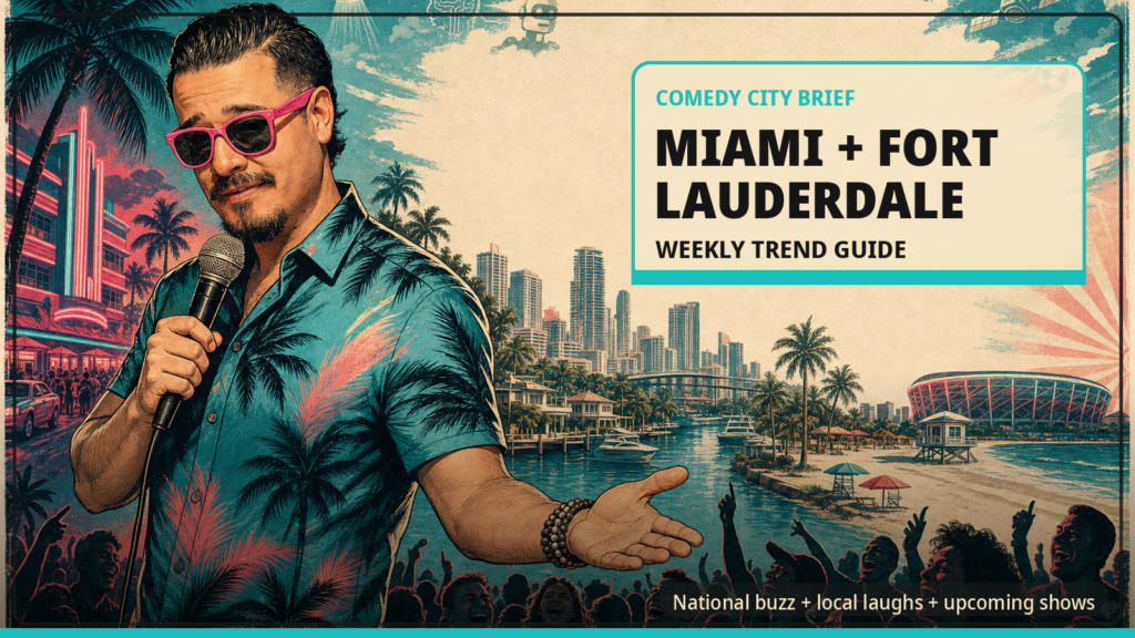 Miami Is Hosting the World Cup and Also All the Funny People. Coincidence?