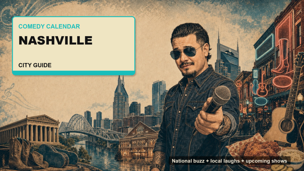 Nashville Comedy Shows for People Who Need a Break From Broadway