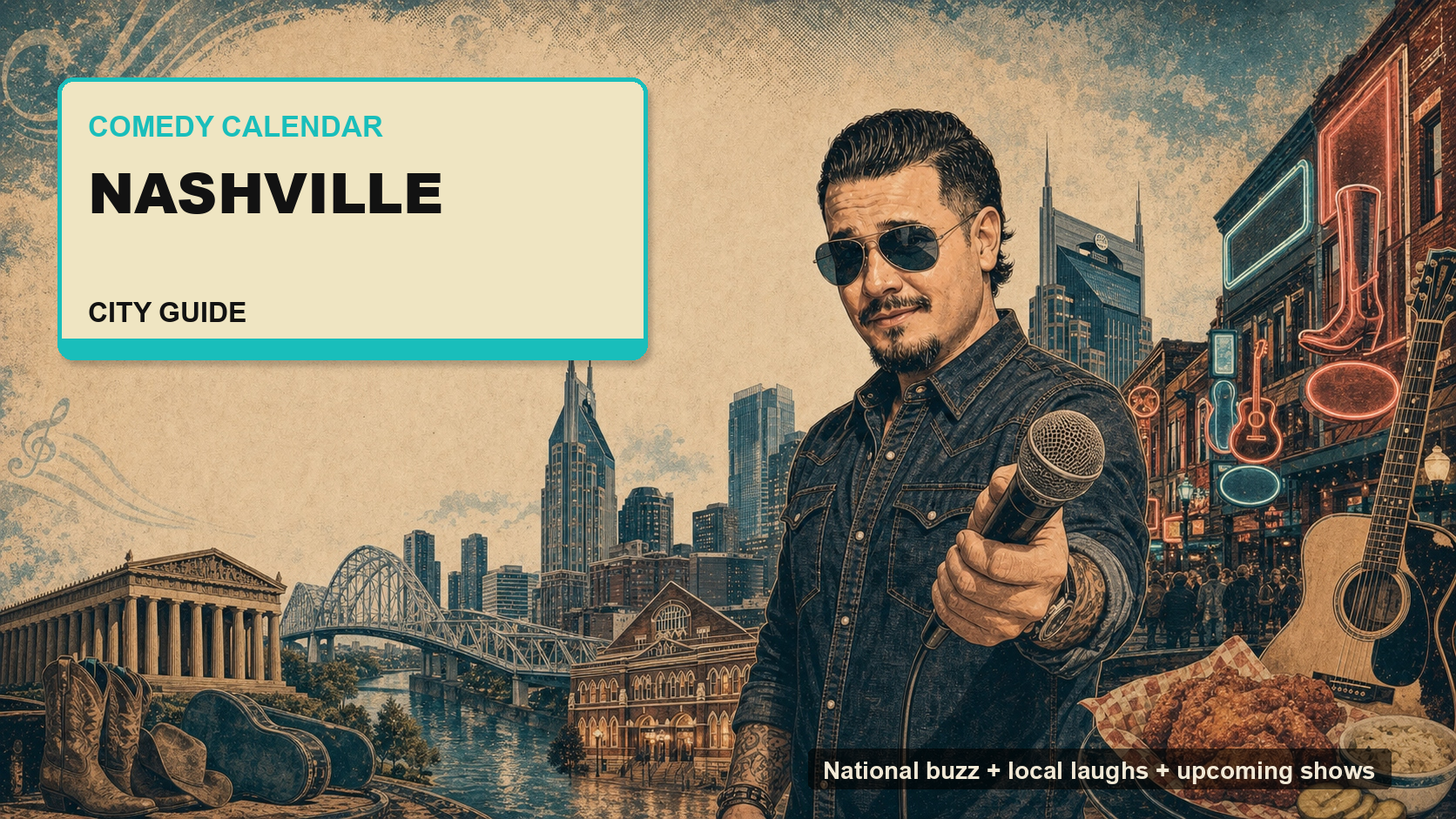 Nashville Comedy Shows for People Who Need a Break From Broadway