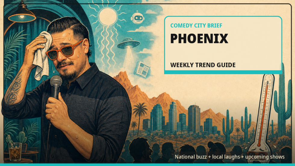 Phoenix Gets Hot Twice: Comedy Season Hits the Valley Just in Time