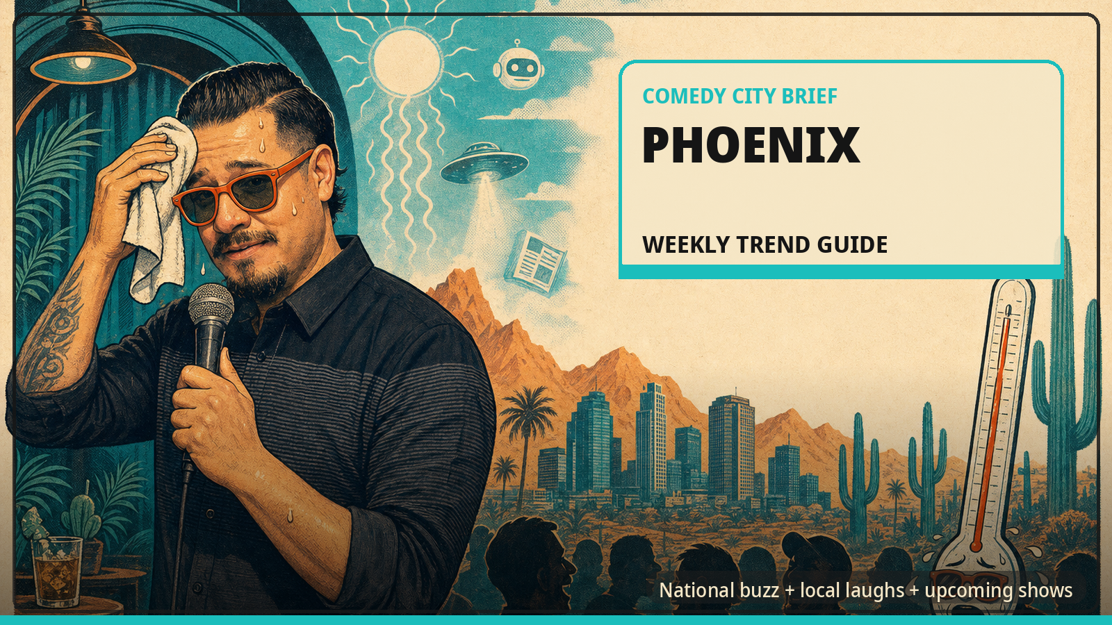 Phoenix Gets Hot Twice: Comedy Season Hits the Valley Just in Time