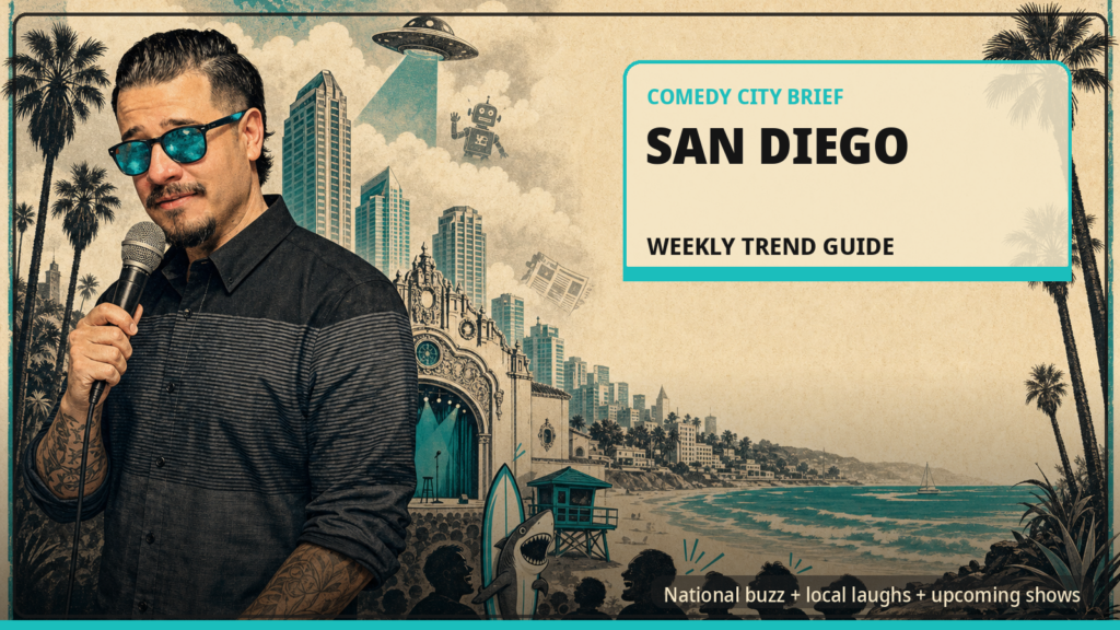 San Diego’s Comedy Lineup Is Sunnier Than Usual (Yes, Even in May Gray)