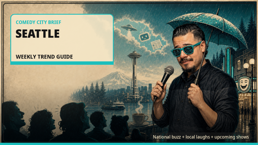 Seattle Comedy Shows for People Going Outside Again