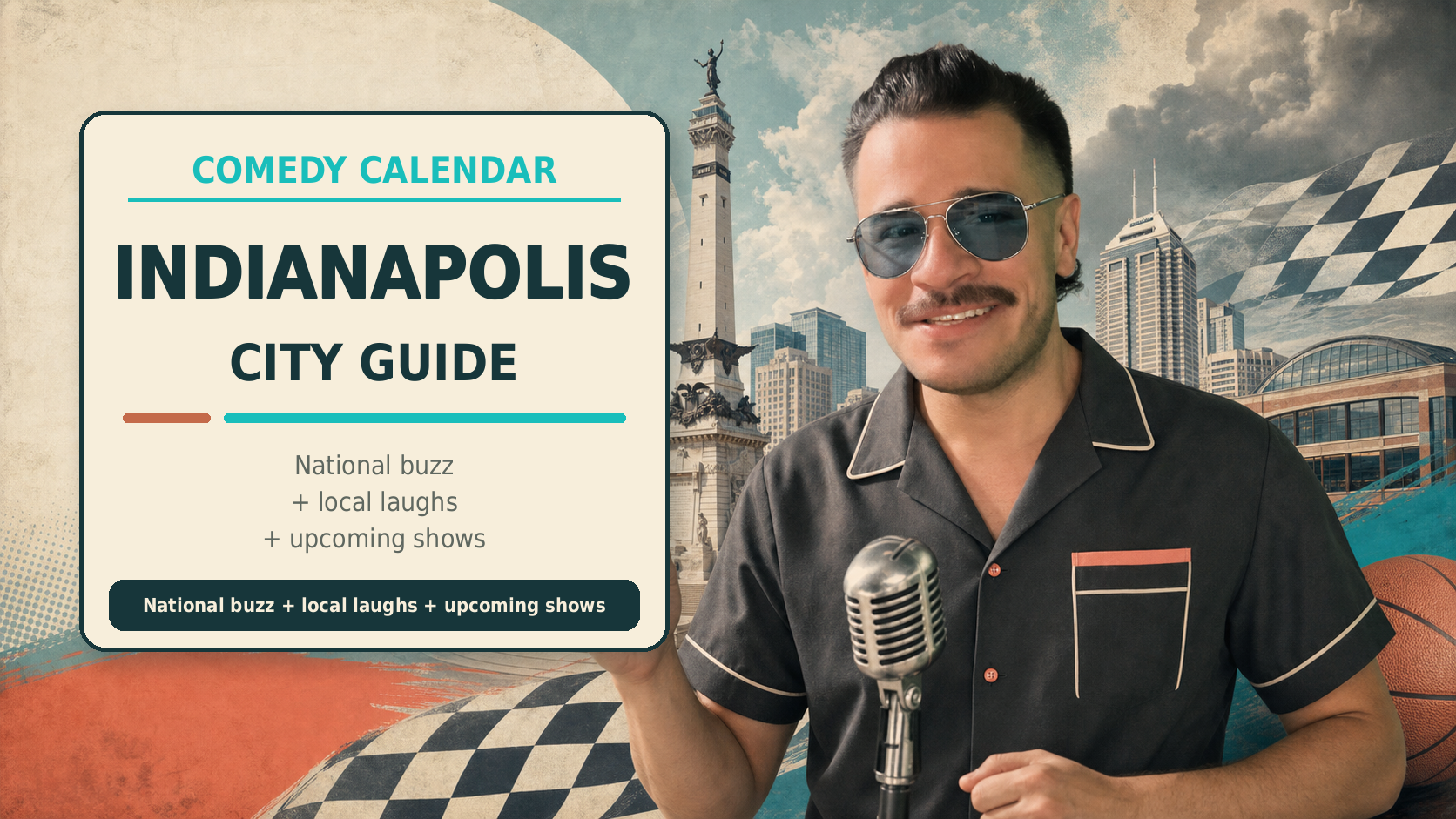 Indianapolis Comedy Shows for Heat-Lap Season
