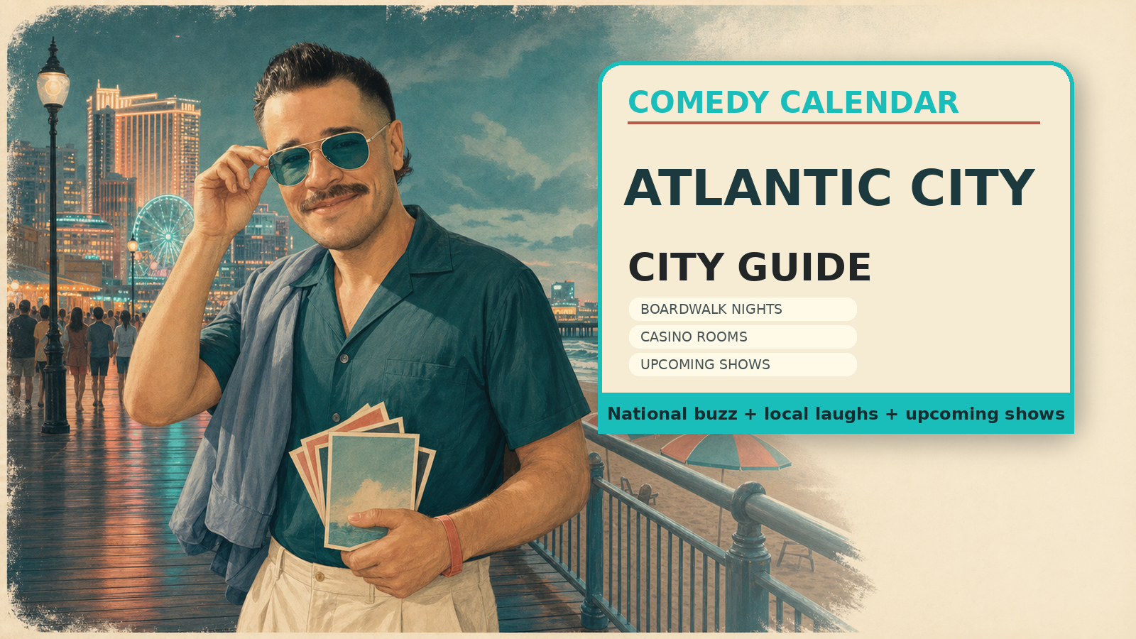 Atlantic City Comedy Shows for Boardwalk Nights