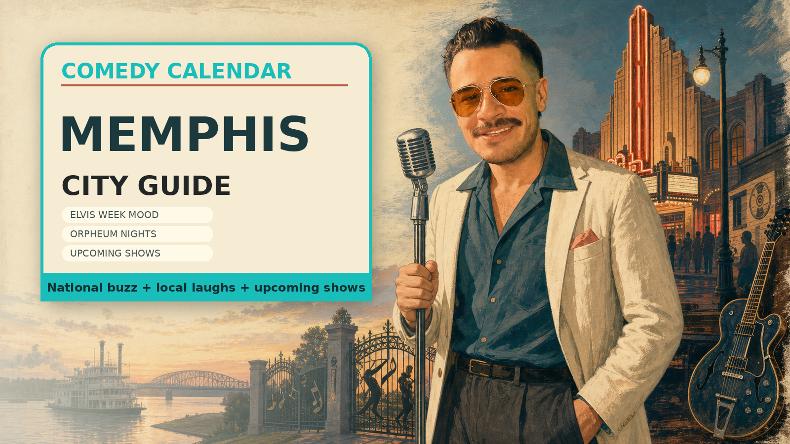 Memphis Comedy Shows for Elvis Week Afterglow