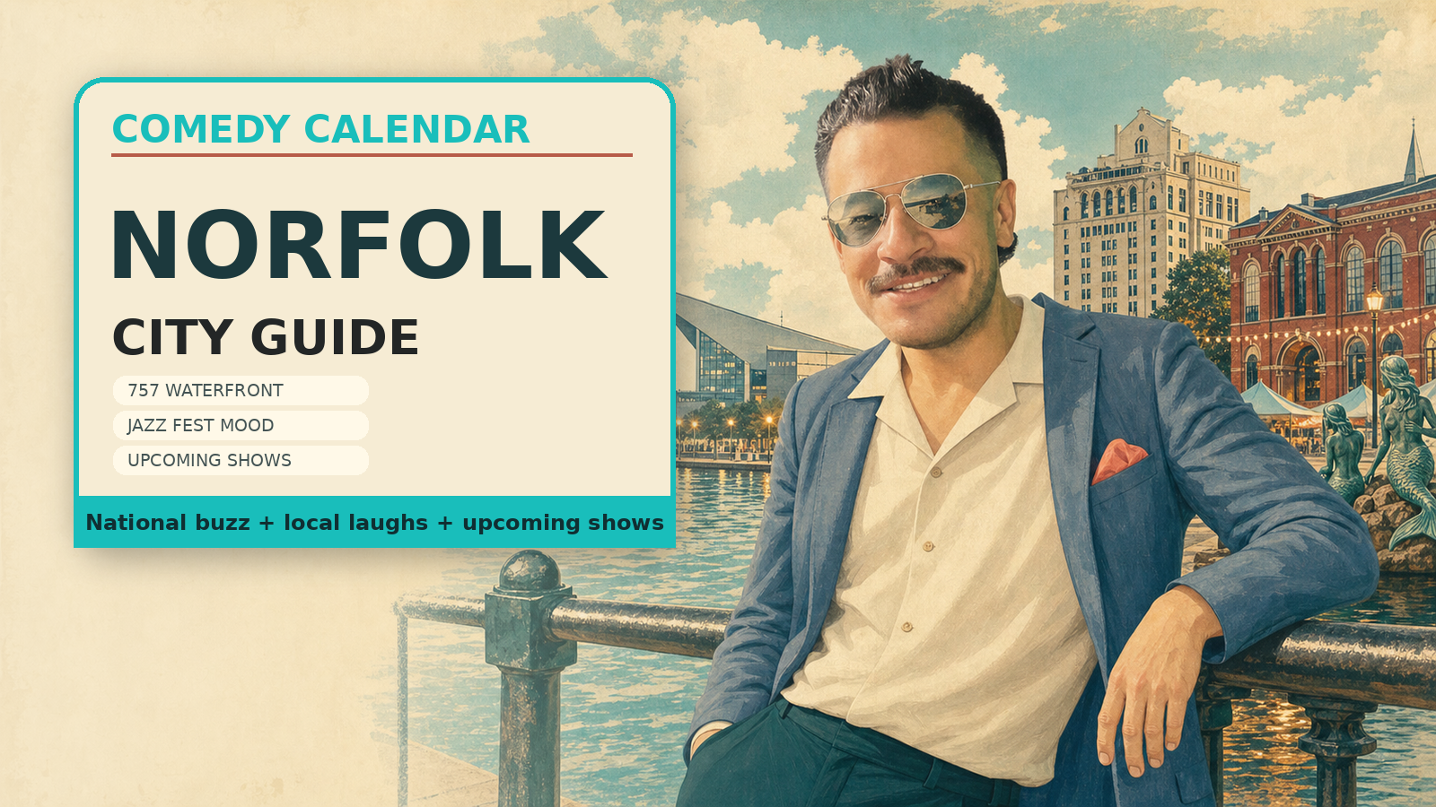 Norfolk Comedy Shows for 757 Waterfront Nights